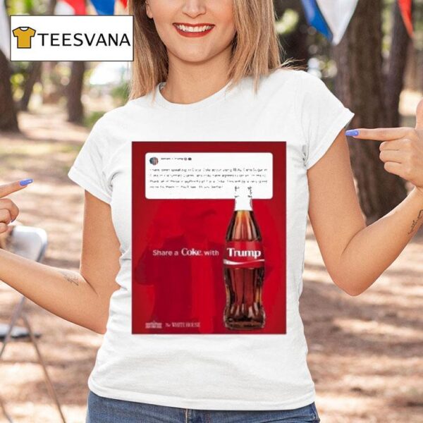 Trump Real Cane Sugar Coke T Shirt