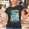 Tulane Green Wave Gasparilla Bowl Champions Florida T Shirt