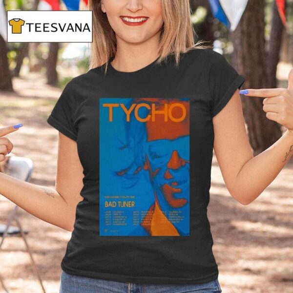 Tycho Bad Tuner Devices Tour T Shirt