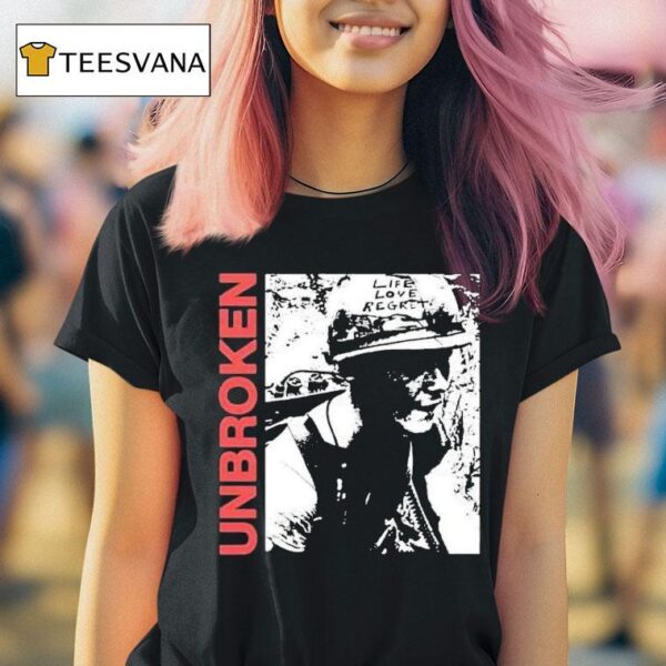 Unbroken Life Love Regret The Smiths Rip Off T Shirt