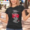 Unlv Rebels Champions Football All Names Of Legends T Shirt
