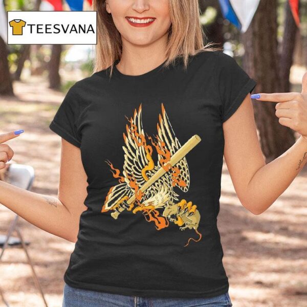 Venom Street Justice Born Scum Eagle T Shirt
