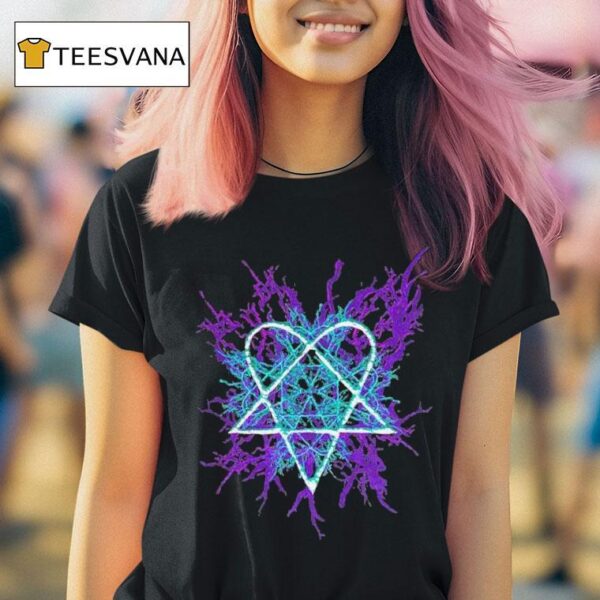 Ville Valo Heartagram Fulgurgram T Shirt