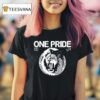Vintage One Pride Detroit Lions Logo Masco T Shirt
