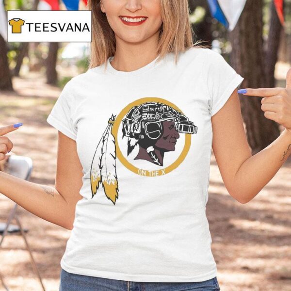 Washington Commanders Redskins On The X Masco T Shirt