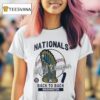 Washington Nationals Back To Back Mlb Champions Hardwood Champions Trophy T Shirt