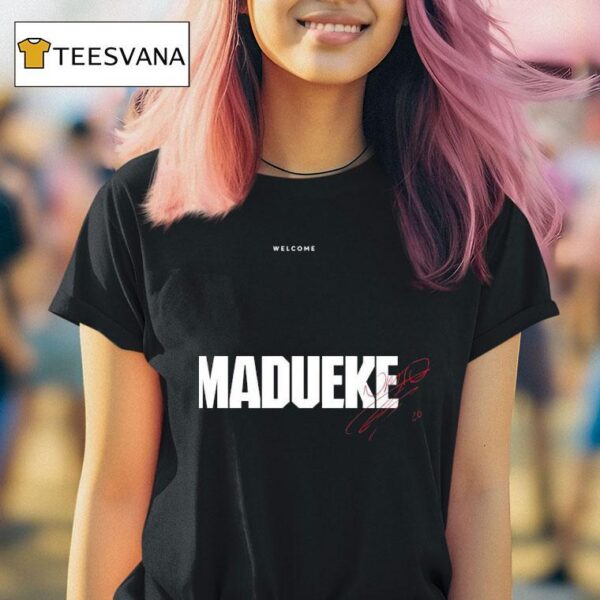 Welcome Noni Madueke Arsenal Signature T Shirt