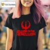 Welcome To The Rebellion Logo T Shirt