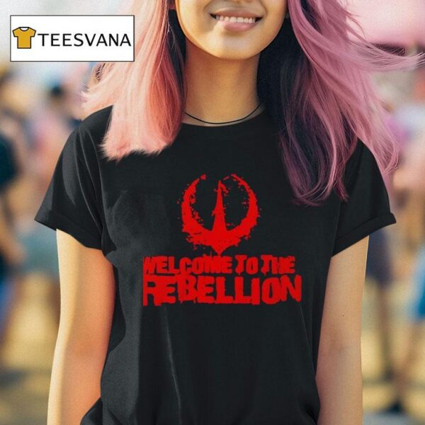 Welcome To The Rebellion Logo T Shirt