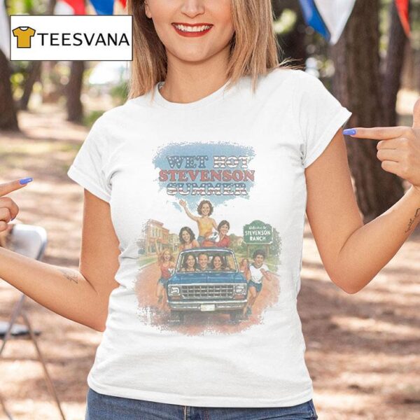 Wet Hot Stevenson Ranch Summer Cartoon T Shirt
