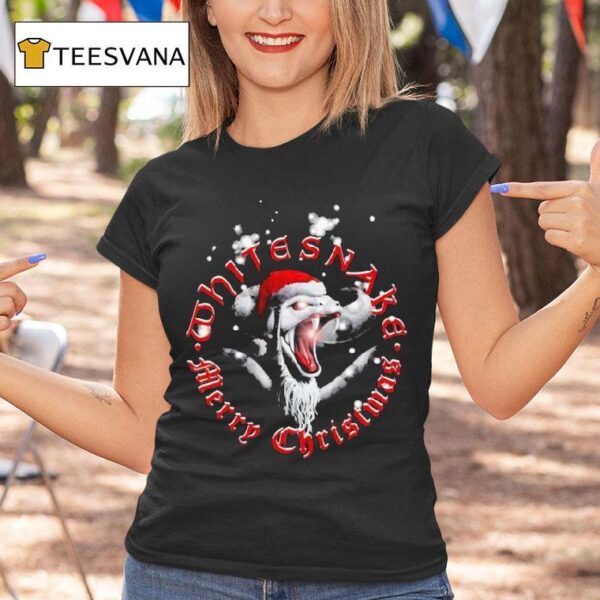 Whitesnake Merry Christmas T Shirt