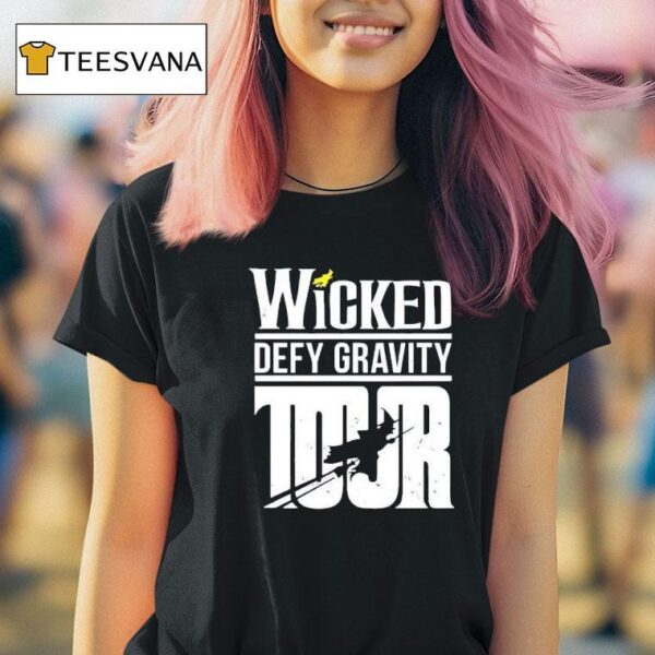 Wicked Defy Gravity Tour Witch T Shirt