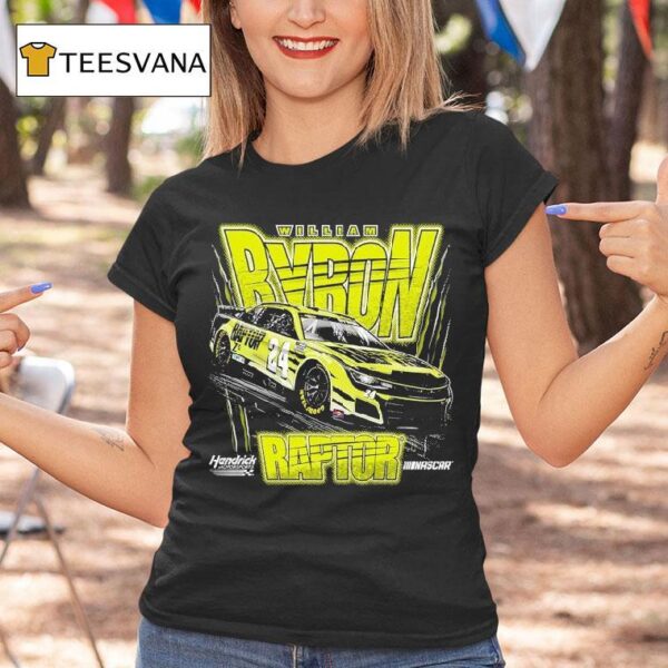 William Byron Raptor Hendrick Motorsports Nascar T Shirt