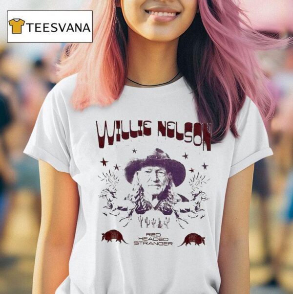 Willie Nelson Red Headed Stranger T Shirt