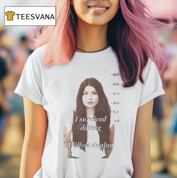 Willow Avalon I Survived Dating T Shirt