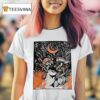 Wolfskulljack Mushroom Moon T Shirt