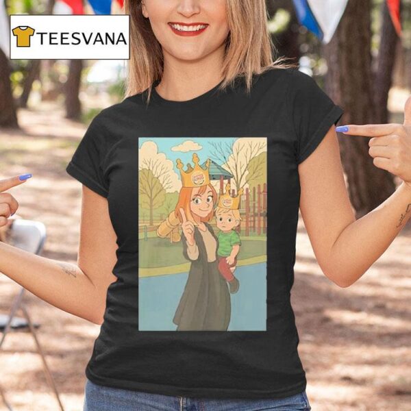 Wp Queen Of The Playground Burger King T Shirt