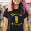 Yellow Stitches Boot Logo T Shirt