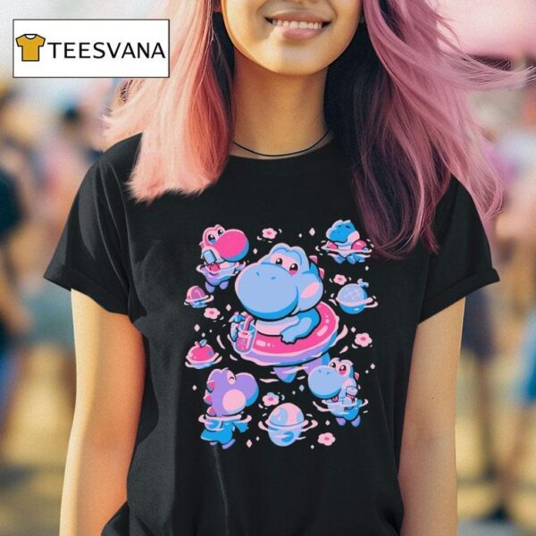 Yoshi And Summer Fun T Shirt