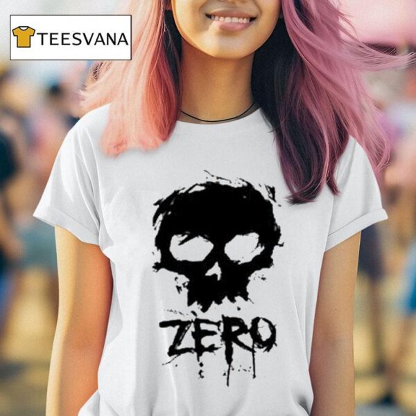 Zero Skateboards Blood Skull T Shirt