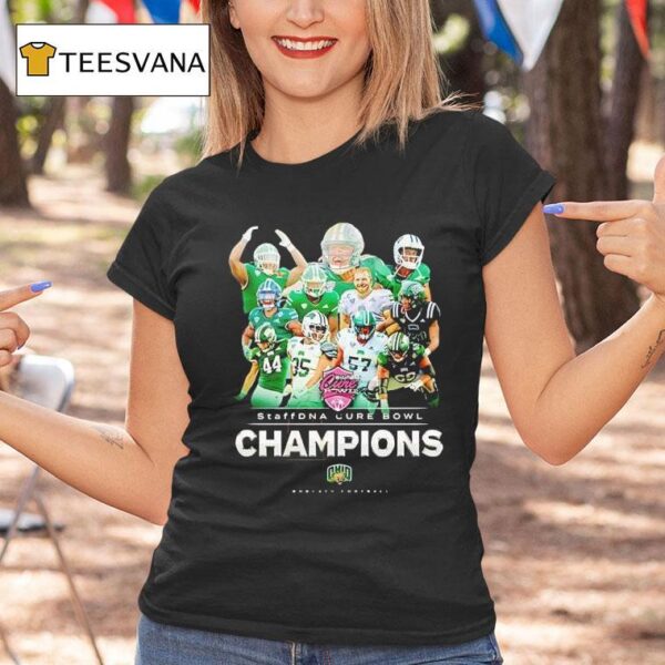 Staffdna Cure Bowl Champions Ohio Bobcats T Shirt