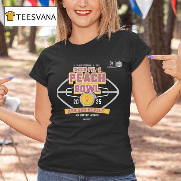 Cfp Quarterfinal Chick Fil A Peach Bowl Arizona State T Shirt