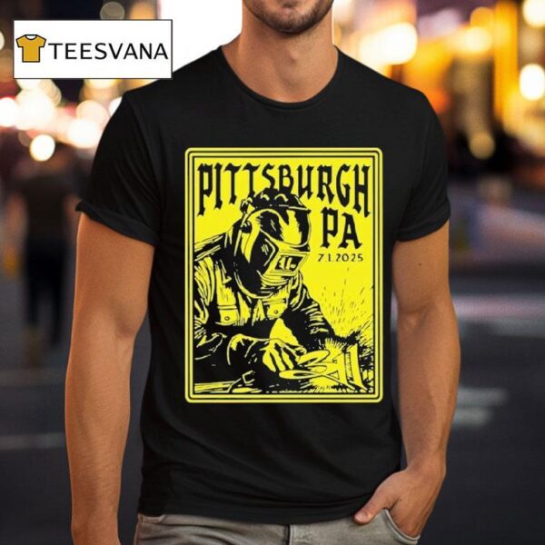 July Pittsburgh Pa Concert Welder T Shirt