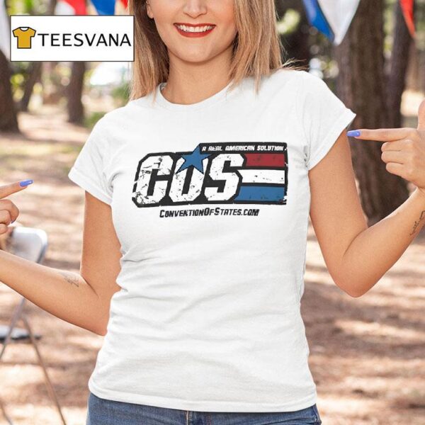 A Real American Solution Cos Conversion Of States T Shirt