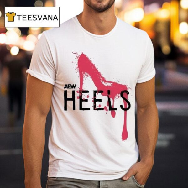 Aew Heels Femme Fatale T Shirt