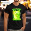 Alien Brainrot Cat Certified Gleap T Shirt