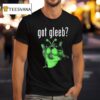 Alien Cat Brain Rot Tiktok Got Gleeb T Shirt