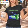 Alien Cat Certified Zerpian T Shirt