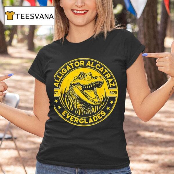 Alligator Alcatraz Everglades Est T Shirt