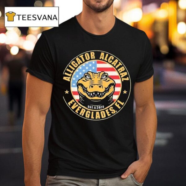 Alligator Alcatraz Florida Everglades T Shirt