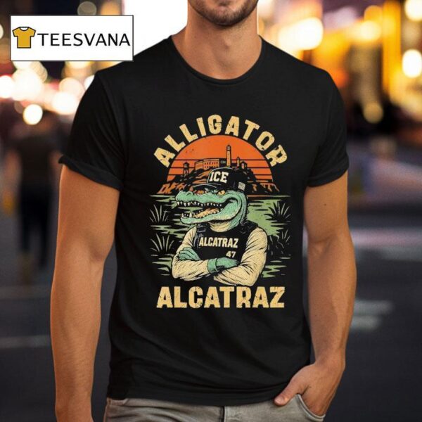 Alligator Alcatraz Ice Trump T Shirt