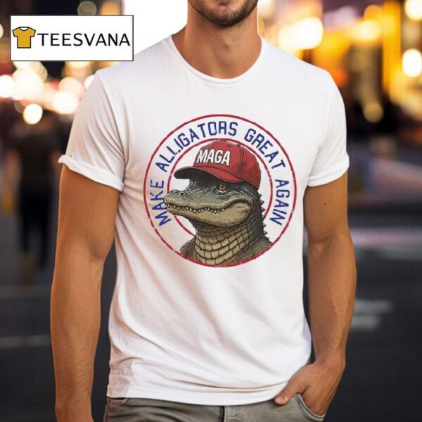 Alligator Alcatraz Make Alligators Great Again Maga T Shirt