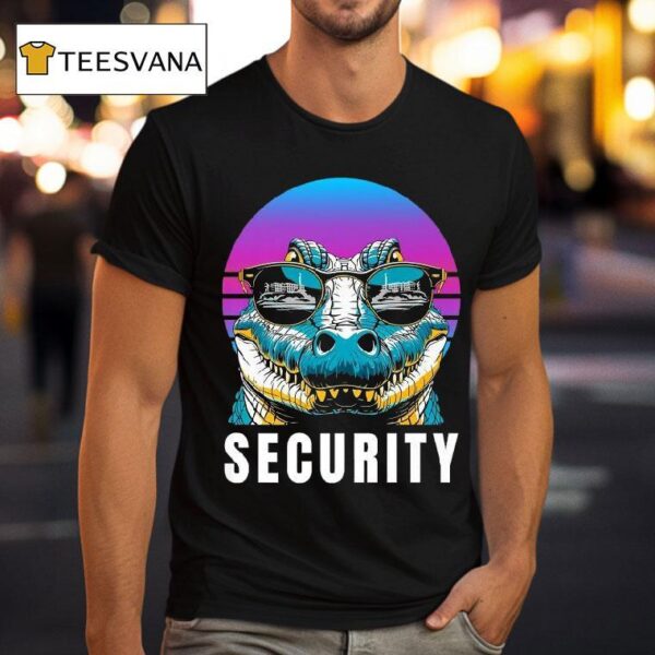 Alligator Alcatraz Security Prison Guard Crocodile T Shirt