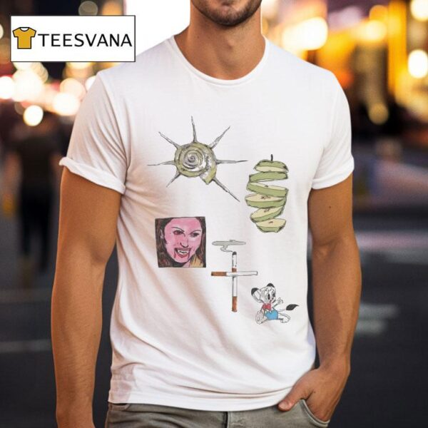 Apple Core Cigarettes T Shirt