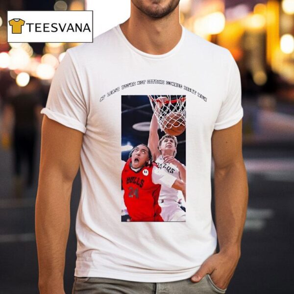 At Least You Re Not Getting Dunked Right Now Johnny Furphy Dunks On Noa Essengue T Shirt