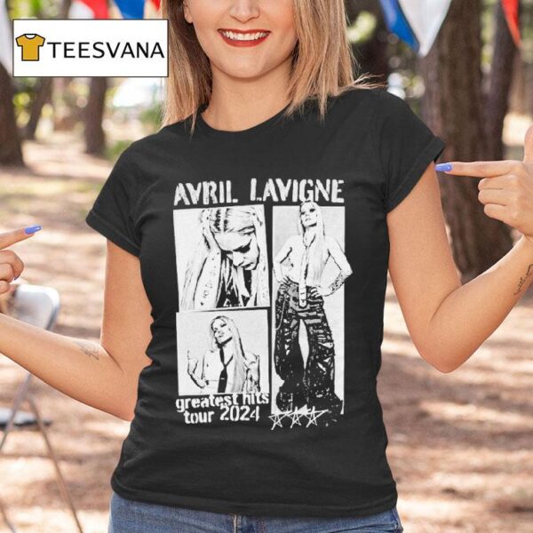 Avril Lavigne Greatest Hits Tour T Shirt