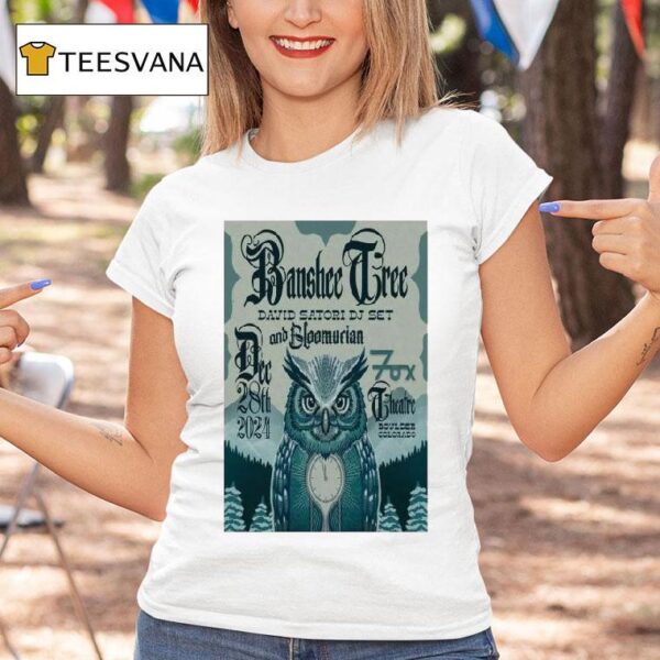 Banshee Tree Dec Boulder Co Tour T Shirt