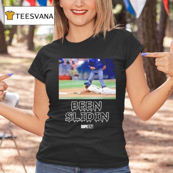 Been Slidin Rickey Henderson Oakland Athletics T Shirt