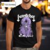 Bewitcher Biker Witch The Devil Always Mins With Rock N Roll T Shirt