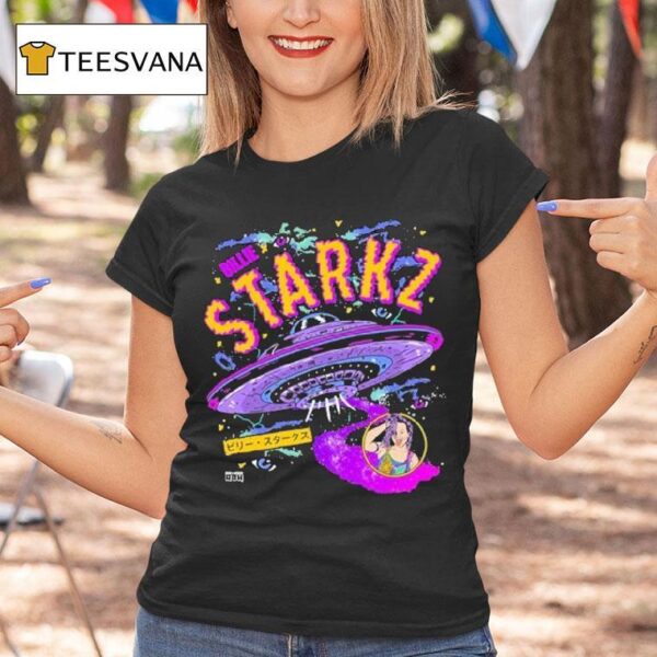 Billie Starks Faster Than Light Ufo Aew T Shirt