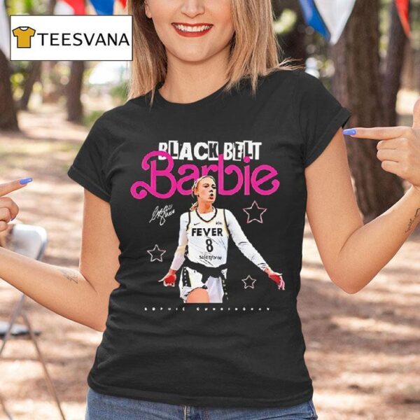 Black Belt Barbie Sophie Cunningham Fierce And Fun Wnba Graphic T Shirt