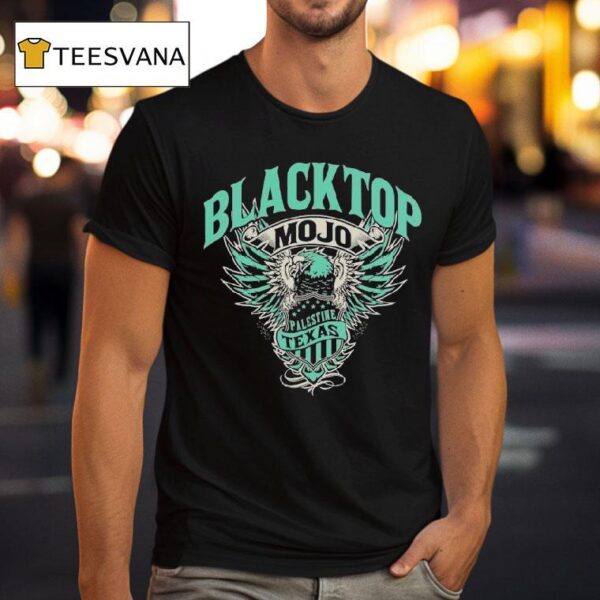 Blacktop Mojo Palestine Texas Eagle T Shirt