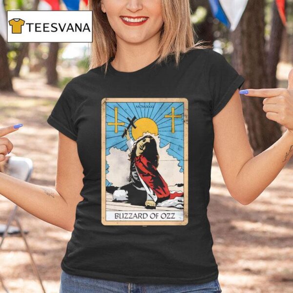 Blizzard Of Ozz Tarot Card T Shirt