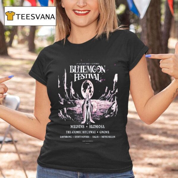 Bluemoon Festival Stromstrae Cottbus Germany Jul T Shirt