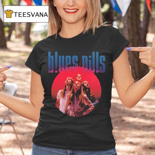 Blues Pills Laser Eyes T Shirt