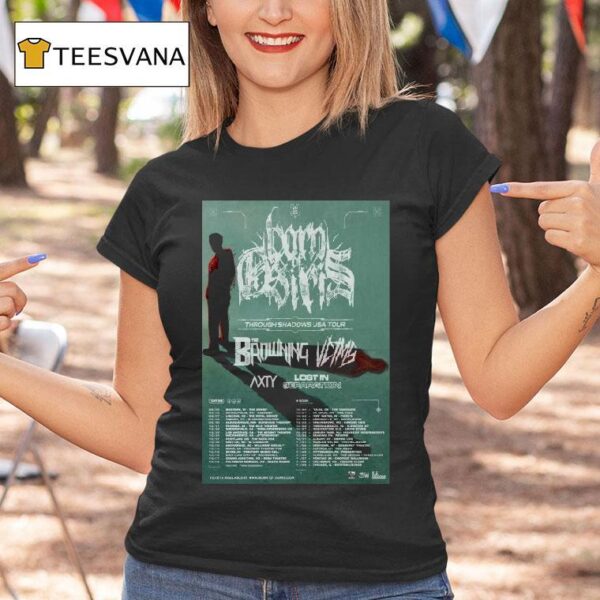 Born Of Osiris Through Shadows Usa Tour Summer Dates T Shirt
